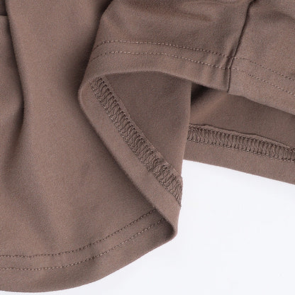 Mocha 2 piece Maxi Dress - Brown