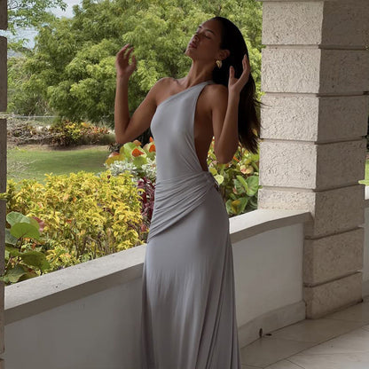 Rhone Maxi Dress - Grey