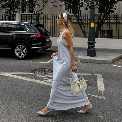 Pascal Maxi Dress - Grey