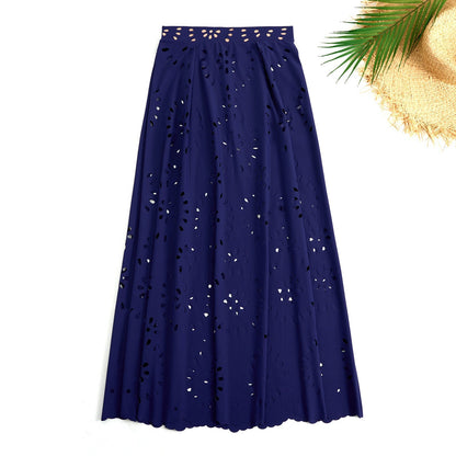 Vyxen Swimsuit Skirt - Blue