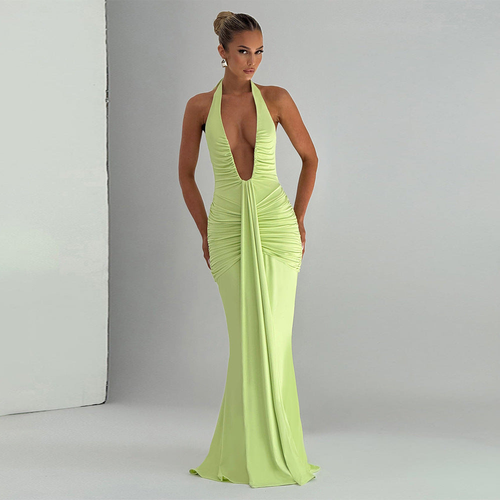 Aster Maxi Dress - Green