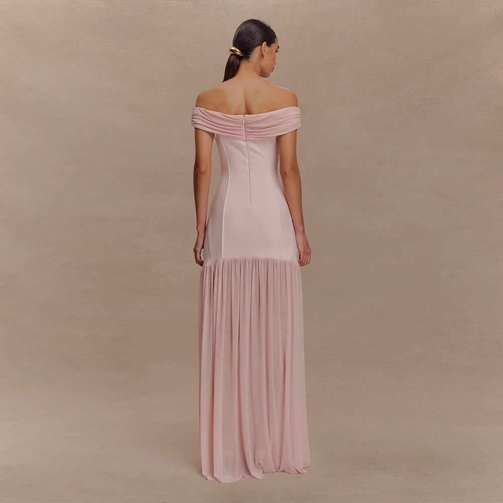 Paris Maxi Dress-Pink