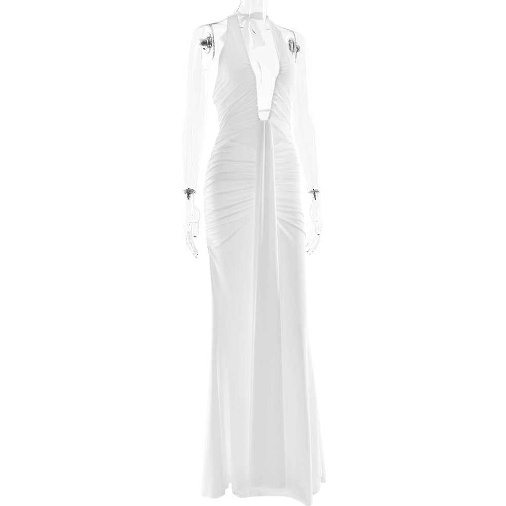 Aster Maxi Dress - White