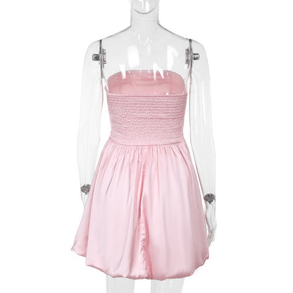 Cleo Mini Dress-Pink