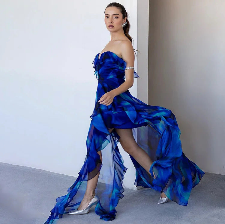 Cobalt Curve Swimsuit Set - Blue