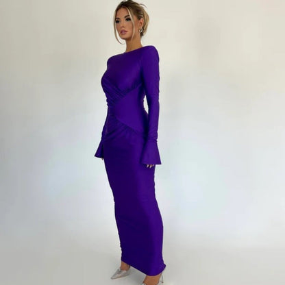 Ansley Dress - Purple
