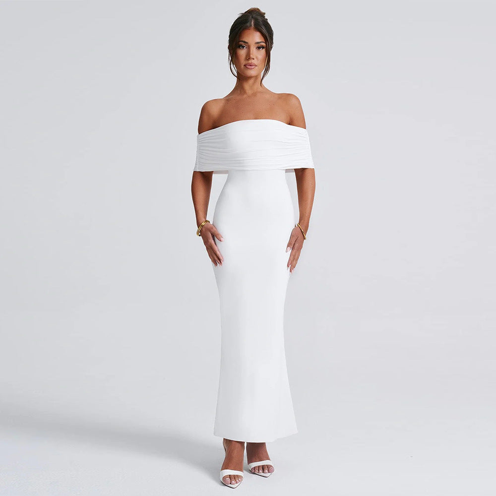Elara Off Shoulder Dress