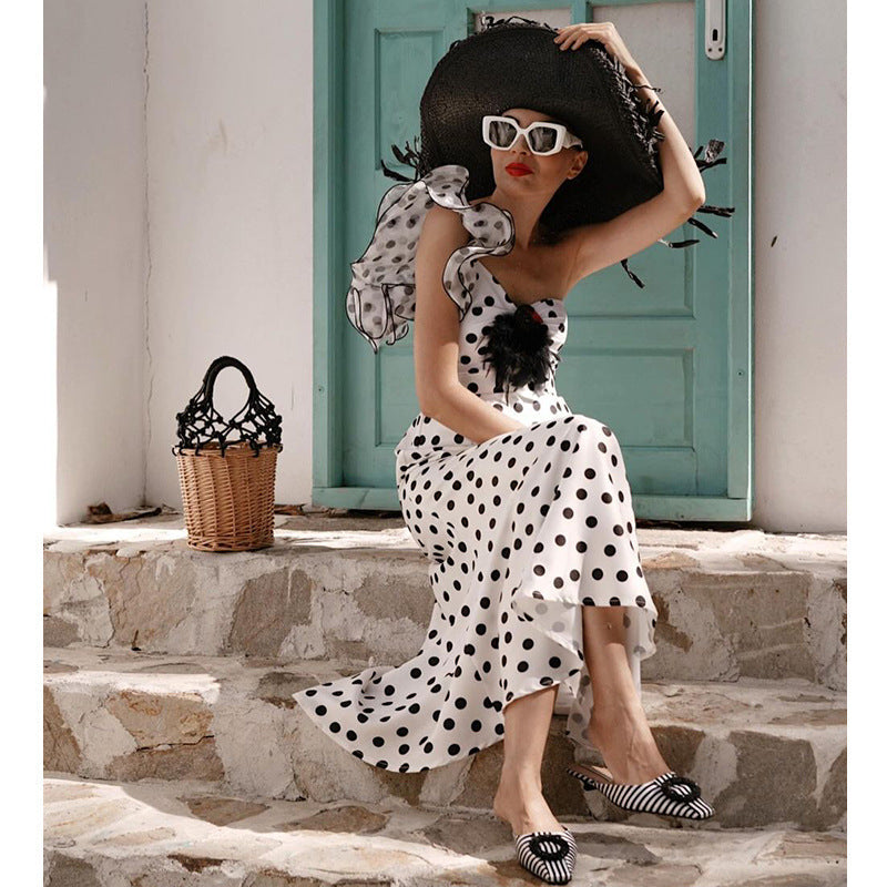 Retro Love Swimsuit Set - White