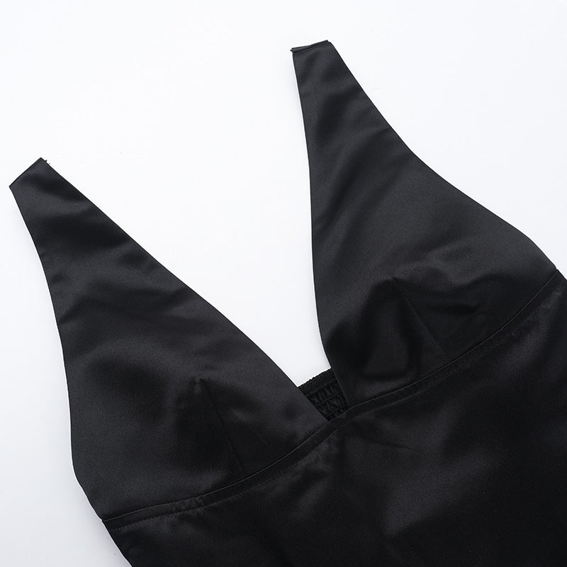 Snowdrop Mini Dress - Black