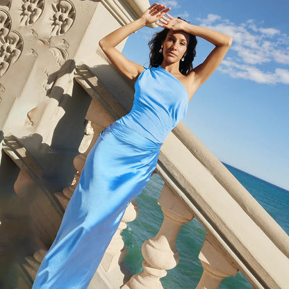 Mehr Maxi Dress - Blue