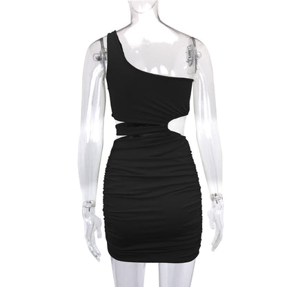 Narcissa Mini Dress - Black