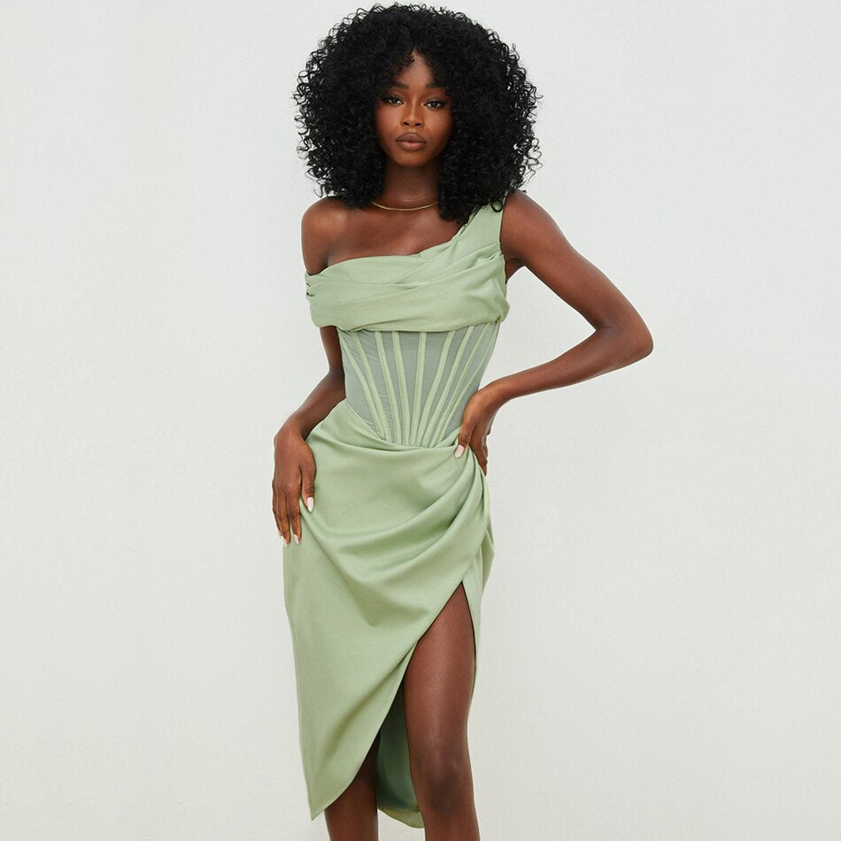 Mint to Be Swimsuit Set - Green