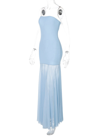 Vivaya Maxi Dress - Blue