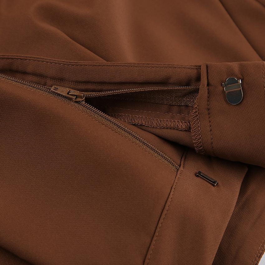 Freya Co-Ord Set - Brown