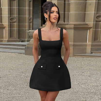 Sery Mini Dress - Black