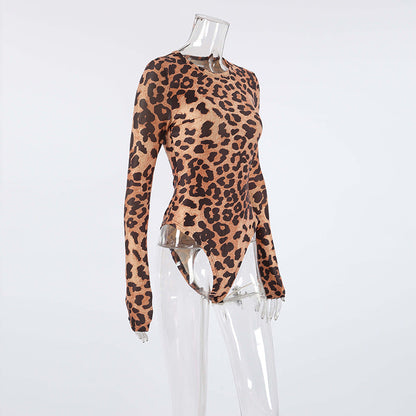 Safari Bodysuit - Brown
