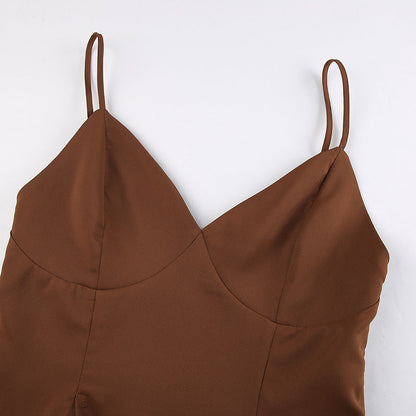 Freya Co-Ord Set - Brown