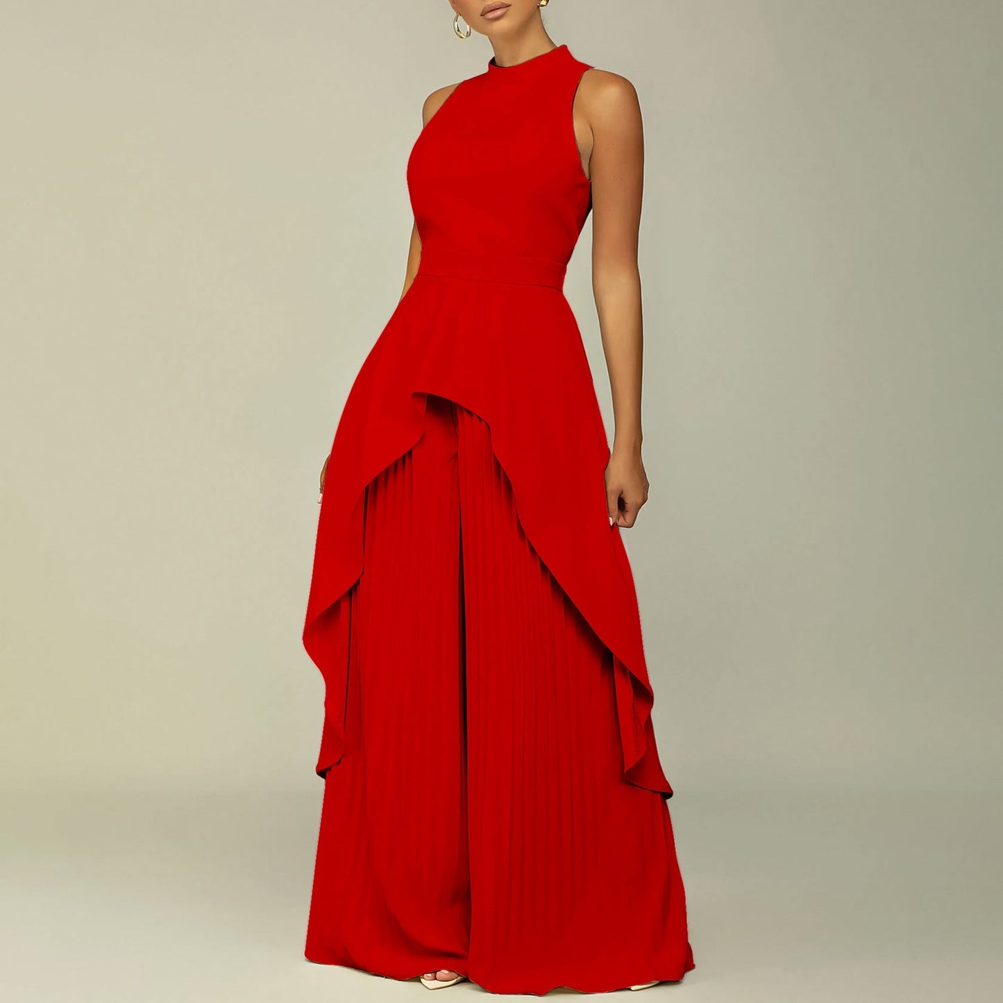 Rachel Co-ord Set - Red