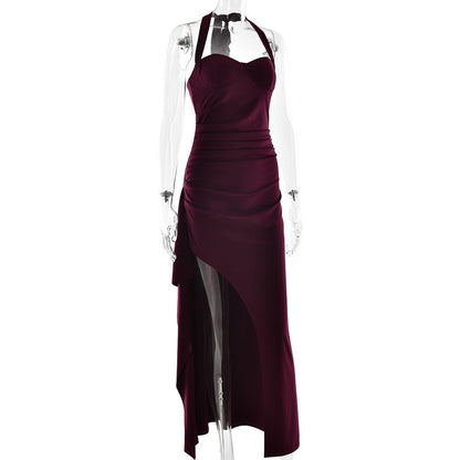 Nekoda Maxi Dress - Maroon