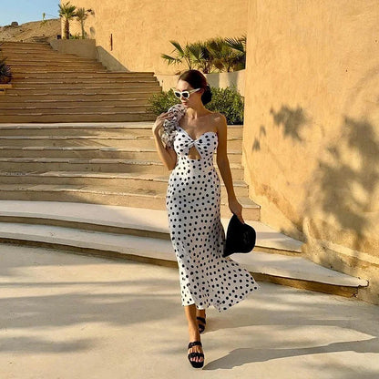 Retro Love Swimsuit Set - White