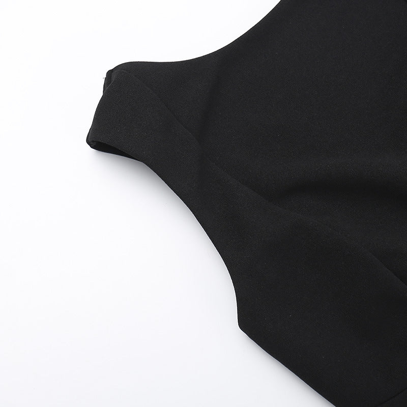 Bodrum Mini Dress - Black