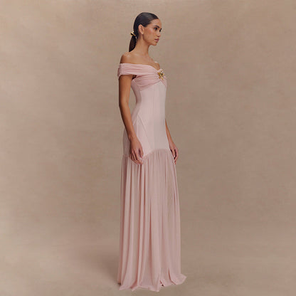 Paris Maxi Dress-Pink