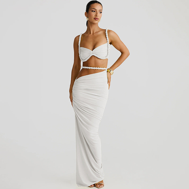 Makoko Co-Ord set - White