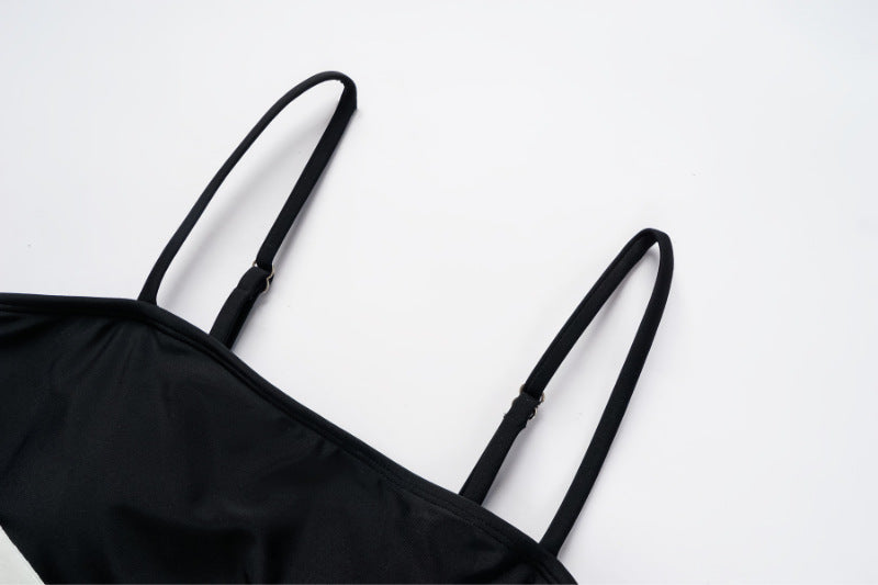 Take a Bow Swimsuit Set - Black