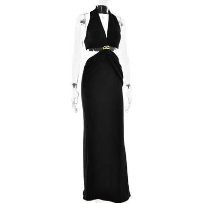 Yaren Maxi Dress- Black
