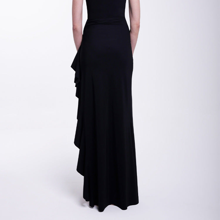 Eclipse Swimsuit Wrap Skirt - Black