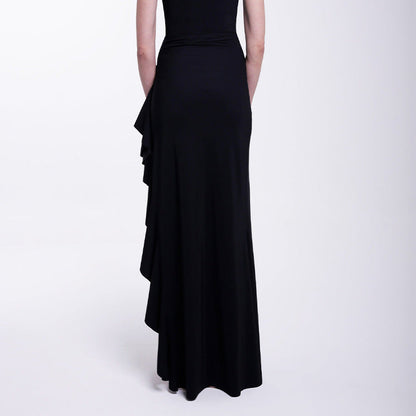 Eclipse Swimsuit Wrap Skirt - Black