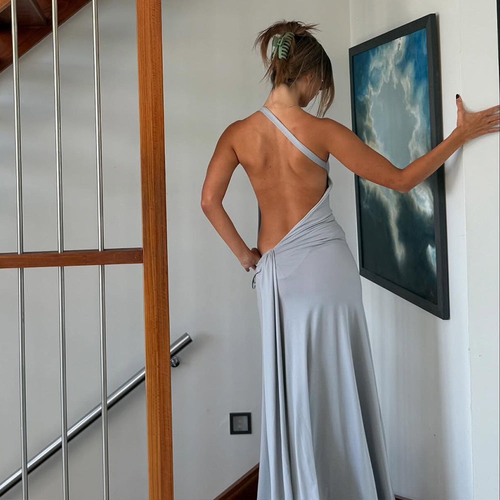 Rhone Maxi Dress - Grey