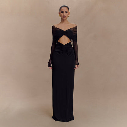 Siela Maxi Dress - Black