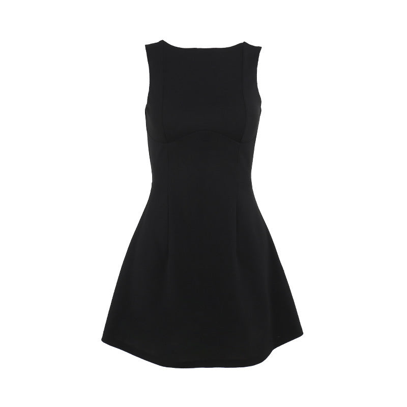 Bodrum Mini Dress - Black