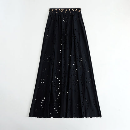 Vyxen Swimsuit Skirt - Black