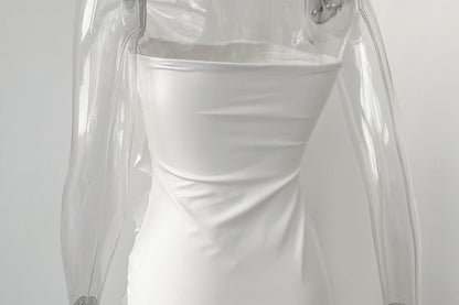 Azrim Maxi Dress - White