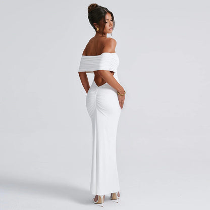 Elara Off Shoulder Dress