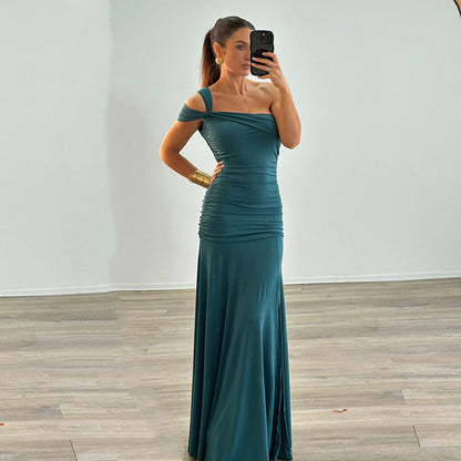 Elara Maxi Dress- Green