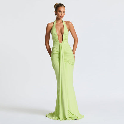 Aster Maxi Dress - Green