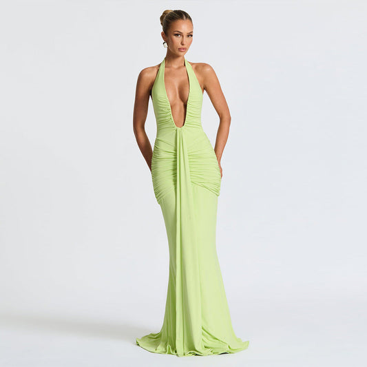 Aster Maxi Dress - Green