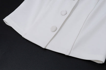 Hadid Co-ord - White