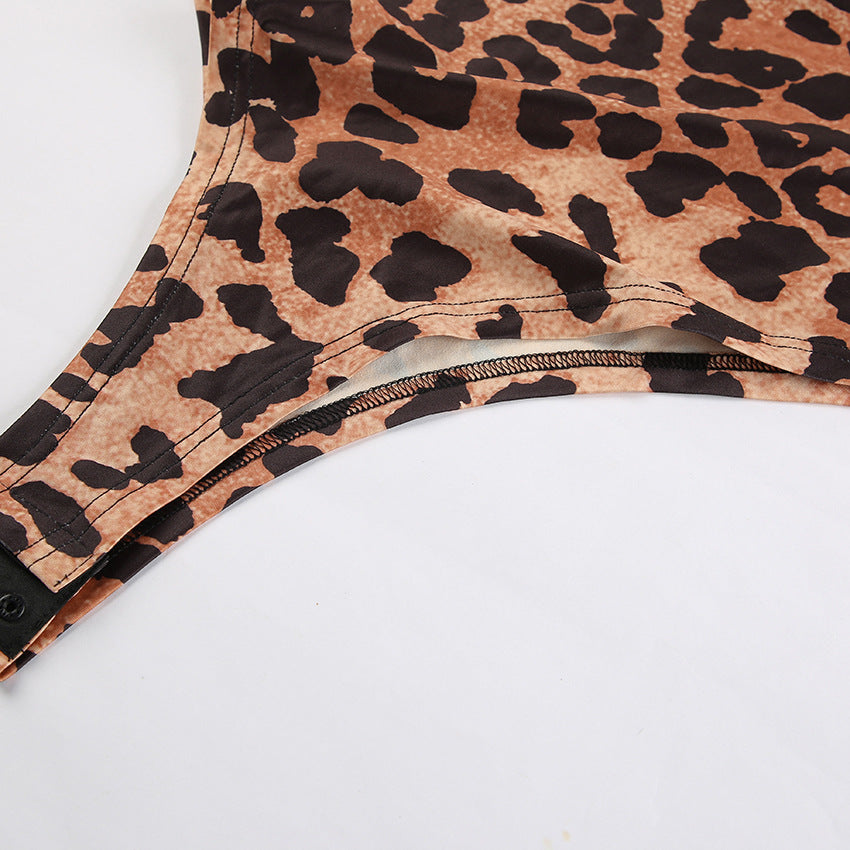 Safari Bodysuit - Brown