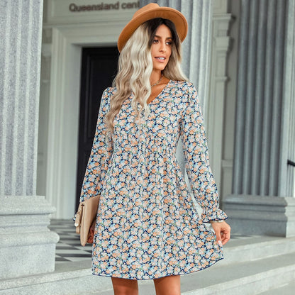 Warm Heart Speckled Knit Sweater Dress