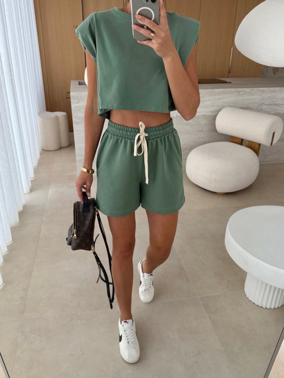 Beaver Co-Ord Set - Green