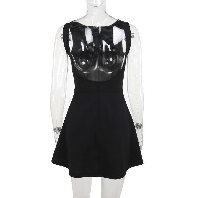 Bodrum Mini Dress - Black