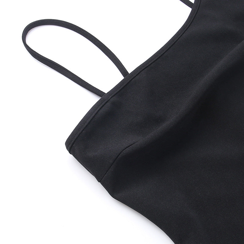 Sorano Slit Dress - Black