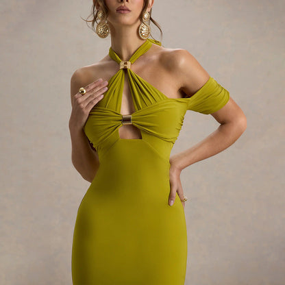 Mella Midi Dress - Green