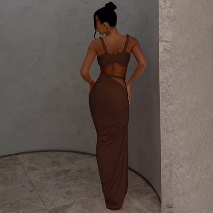 Makoko Co-Ord set - Brown