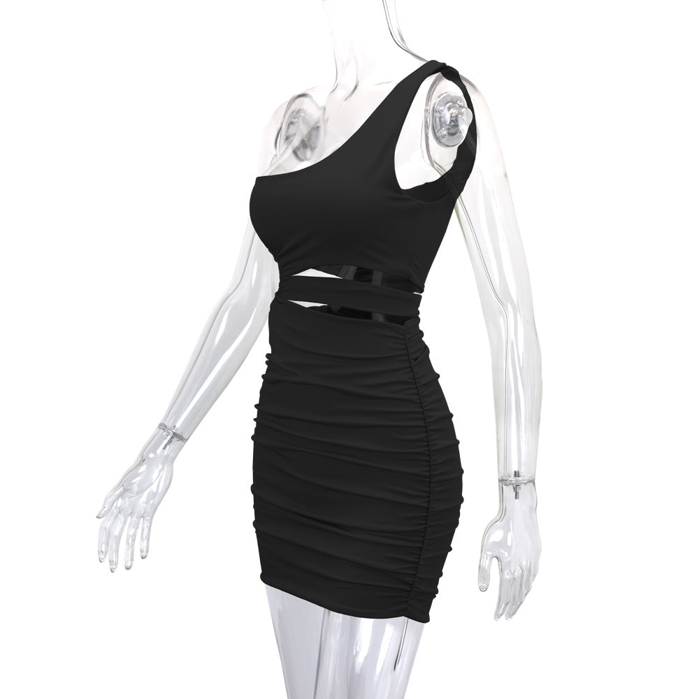 Narcissa Mini Dress - Black