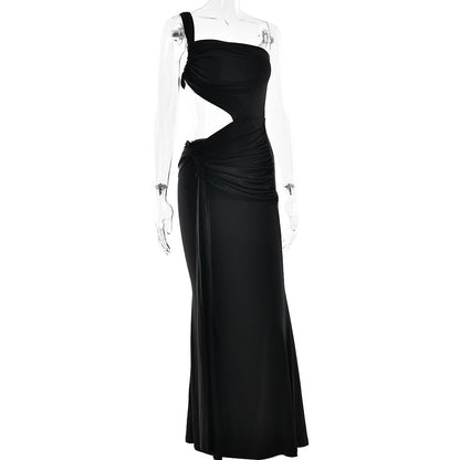 Pathy Maxi Dress - Black
